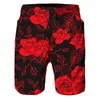 Short shorts de verão masculino casual estilo barroco 3d calças estampas de roupas esportivas de roupas de esporte de roupas de rua respiráveis