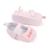 First Walkers Born Bilby Shoes Walking Shoes Sweet Princess Bowknot Flats Solle Sole Sneaker per bambini senza slip per neonati