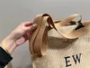 패션 짠 토트 자수 로고 대용량 잔디 웅장한 핸드