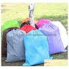 Otros artículos diversos para el hogar Venta al por mayor 40 cm x 30 cm Saco no tejido con bolsa de almacenamiento de cuerda Mtiple colores para zapatos / ropa Drop Delivery Home Dh8Hc