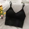 Womens Women Summer Sports Tops Knits Tanks Shirts tops sexy tank top women built in bra solid color camis for crop off shoulder sleeveless camisole hot