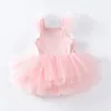 Girl's jurken 2-8 YS Girl Ballet Tutu Kids Jurk Professional Dancing Party Dress Ballet Costuums For Girls Dance Leotard Girl Dancewear 230520