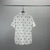 Chemise de designer pour hommes été à manches courtes chemise décontractée boutonnée chemise de bowling imprimée style de plage T-shirt respirant vêtements # 93