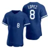 Custom Baseball 17 Hunter Dozier Jersey 8 Nicky Lopez 99 Franmil Reyes 15 Matt Duffy 41 Jackie Bradley Jr 19 Michael Massey Stitched Blue White Black Man Kids Woman H-J