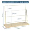 Boxes Solid Wood Jewelry Rack Hanging Necklace Bracelet Jewelry Rack Ring Storage Rack Counter Display Jewelry Display