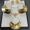 La collana placcata oro di Huggie Dubai mette i regali all'ingrosso dei monili di modo della festa nuziale della donna di lusso marocchina Dubai