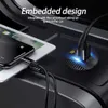 Новый PD+QC3.0 Двойной автомобильный зарядное устройство USB Type C Waterpronation 36W 6A Fast Charge для 12 В-24 В лодочных автомобильных грузовиков морской внедорожник