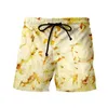 RHUDE Polo Womens Men Shorts Men Ralphs Moda Salsicha Food Cool 3d Print Beach Pants Siwmwear Briefs para Trunks de Nuta