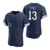 Team Baseball 13 Salvador Perez Jersey 9 Vinnie Pasquantino 1 MJ Melendez 28 Kyle Isbel 14 Edward Olivares 7 Bobby Witt Jr 23 Zack Greinke Cool Base Men Women Youth H-J