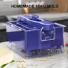 Herb Spice Tools Tofu Press Making Mould Mose Water Defering Gasher Gasher Safe Vegan Food Squeezer Manual Drainer Accessories 230520