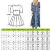 Basic Casual Dresses Bohemian Sundress Women Beach Maxi Dresses Drawstring V-neck Long Sleeve Dress Ladies Casual Loose Floral Printed Party Vestidos 230520