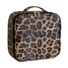 Custodie per cosmetici Custodie per cosmetici impermeabili leopardate Custodia per trucchi di bellezza da viaggio in pelle PU di grande capacità 230519