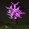 Buiten binnenplaats Decoratie verlichting LED Boompromplampen Iron Cherry Blossom High Simulation Tree Lights