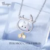 ネックレスThaya Peekaboo Cat Taurusペンダントネックレス