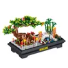Block Creative Bonsai Flower and Bird Building Blocks Monterade Toys Plant Pot Flowers Home Decoration Children's Holiday Gifts R230629