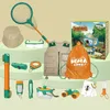 Science Discovery Kid Outdoor Exploration Insect Net Adventure Catching Kit Set Toy Students Vest Hat Explorer Costume cosplay Clothes Tool 230520