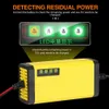 New Portable 12V 2A Smart Car Auto Battery Charger with LCD Power Display Pulse Repair Chargers Wet Dry Lead Acid