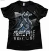 T-shirts voor heren Freestyle Wrestling Sport Lutte Ringer T-shirt. Zomer katoen korte mouw o-neck heren cadeau t-shirt nieuw S-3XL