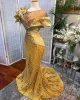 Плюс размер арабский aso ebi gold