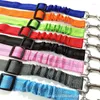 Colliers pour chiens 1 pièces laisse pour animaux de compagnie réfléchissante harnais de corde en Nylon réglable extensible sécurité voiture ceinture de sécurité accessoires