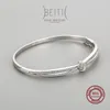 Braccialetto Beitil Vendita calda Moda 925 Sterling Silver Doppio nodo Braccialetti con zirconi trasparenti per le donne Regalo di gioielli di fidanzamento di nozze