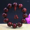 Strand Lobular Rosewood 2.0 Buddha Bead Handsträng Hög densitet 108 Män och kvinnor Armband Löst pärlor Litterära ornament