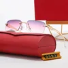 Classic Sunglasses Brand Designer UV400 Beach Eyewear Metal Gold Frame Sun Glasses Men Women Mirror Sunglasses