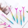 1PC Korea Cute Mermaid Ballpoint Pen Ball Ball Creative Signire Signature Student Student Difies Prezent