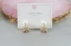 Dangle Earrings LANFLORA Starfish Zircon Trendy Women Pearl Stud Copper Alloy Factory Bulk Wholesale Price
