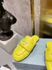 Новая модель Europ Summer Muller Slippers Beach Мужские и женские тапочки с большими головами фруктовые маски