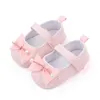 First Walkers Born Bilby Shoes Walking Shoes Sweet Princess Bowknot Flats Solle Sole Sneaker per bambini senza slip per neonati