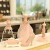 Jewelry Pouches Rack Female Nordic Household Creative Ornaments Display Storage Princess Model Five-piece Discount Powder Crystal