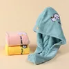 Femmes microfibre serviette filles cheveux serviette Super absorbant séchage rapide magique bonnet de douche longs cheveux bouclés dame Turban tête