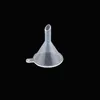 31mm*39mm Mini Plastic Funnel Filling Tool For Liquid Oil Essence Perfume Small Transparent Dispensing PP Funnels dh94511