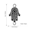 Charms Vintage Silber Eule Tier Herz Liebe Blatt Hamsa Hand Fatima Palme Anhänger Charm für Armband Halskette Niedlich DIY Schmuckherstellung Dr Dht4U