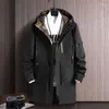 Men's Jackets Youth Bright Warm Color Trend Coat Plus Size Fat Jacket Spring Autumn Casual Men's Loose Medium Length Clothing