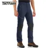 Herrenhosen TACVASEN Herren-Sommer-Outdoor-Hose, schnell trocknend, leicht, zum Wandern, Camping, mit mehreren Taschen, Ripstop-Angeln, Berghose 230519