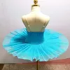 Танцевальная одежда Blue Ballet юбка для пачки балет для детского костюма Swan Swan Lake Детские костюмы для живота танцевальные костюмы сцены 230520