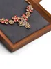 Dozen Oirlv Solid Wood Sieraden Display Tray Flat voor ring hanger ketting Bracelet sieraden Organisator Showcase lade