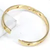 Bangle 5Pcs 2021 wholesale new hot golden star hollow out bangle mens and womens lovers couple wedding jewelry bracelets