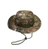 Brede rand hoeden unisex buiten winddichte zon vissen wandeltoerisme visser camouflage hoed heren emmer zomer