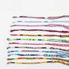 Bangle 30pcs/lots Multicolor Handmade Braided Cotton Rope Bracelets For Men Women Adjustable Bangles Jewelry 20 Style Free Choose
