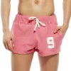 Menshorts Seobean Men Casual Cotton Bower Bortable Fitness Joggger Sport kläder Bottoms Summer Home Lounge Gym 230519