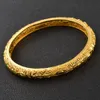 Bangle Anniyo 4PCS/Lot Ethiopian Bride Bangle for Women Gold Color Wholesale Dubai Bracelet African Arab Jewelry Fancy #086106