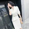 Work Dresses Office For Ladies 2023 Spring Summer One Piece Pencil Dress Suit Women Elegant Formal Business Casual Oversize