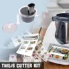 Sushi Tools Многофункциональные овощи Grate Checper Cutter Slicer для термомиксных аксессуаров Tmomix TM6 TM5 K1S6 230520