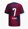 2023 2024 RBL Soccer Jerseys Szoboszlai Poulsen 22 23 Leipziges Angelino nkunku Adams olmo kluiverert silva haidara laimer Мужские детские поклонники фанаты футбольная рубашка футбольная рубашка