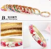 Bangles Wholesale10Pcs Chinese Handmade Kid Rabbit Cloisonne Enamel Cuff Bracelet Bangle