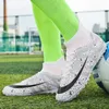 Scarpe antinfortunistiche Neymar Futsal Scarpe da calcio Scarpe da calcio di qualità classica Ourdoor Sneaker da allenamento all'ingrosso TFFG Unisex Chuteira Cleat 230519