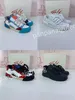 Hot Men Sneakers Designer White Shoes Triple Leather Printed Sneaker Platform Women Casual Shoe